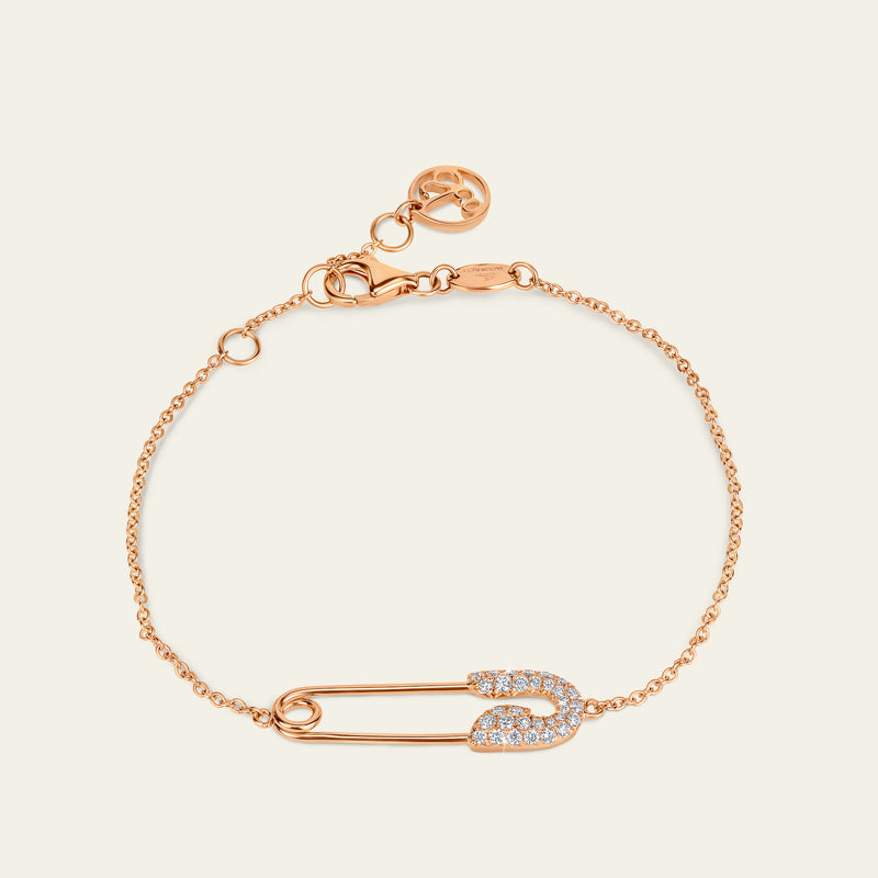 Securus Diamond Bracelet_Rose Gold_White Diamonds_1