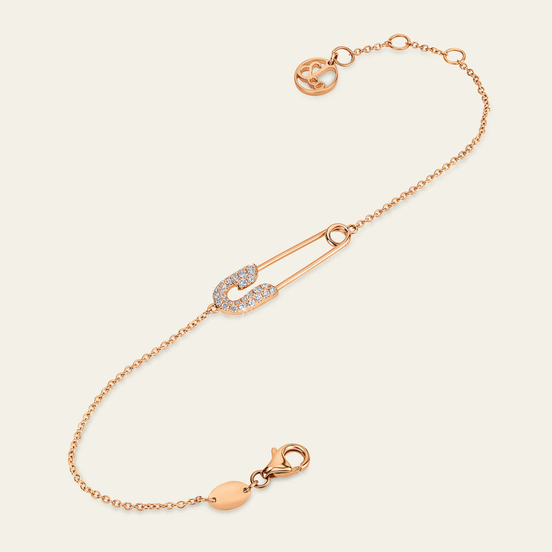 Securus Diamond Bracelet_Rose Gold_White Diamonds_2