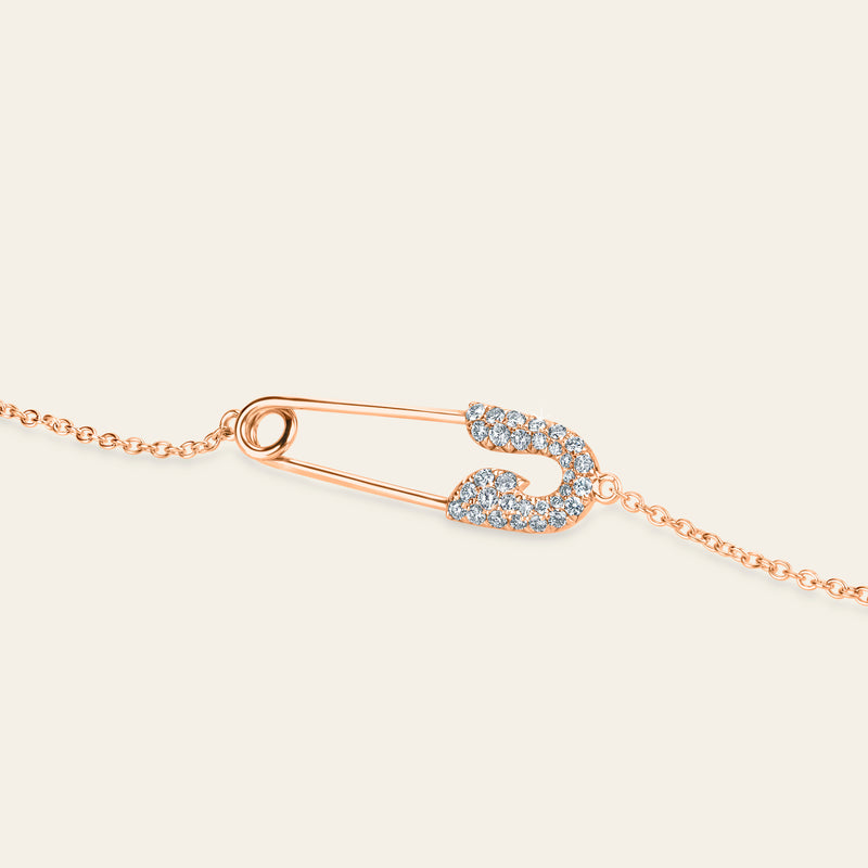 Securus Diamond Bracelet_Rose Gold_White Diamonds_3