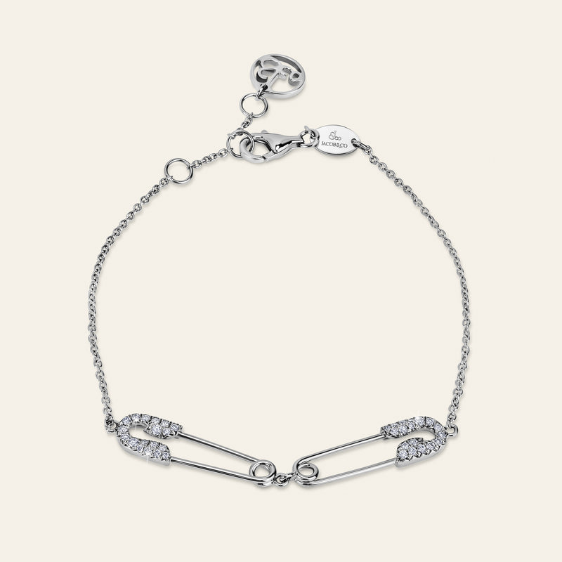 アクセサリー ambush/SMALL SAFETY PIN BRACELET Ambush Small Safety Pin Bracelet In Silver | ModeSens
