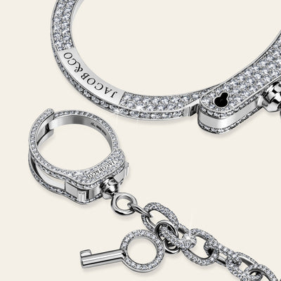 Love Lockdown Wristlet_White Gold_Pave White Diamonds_3