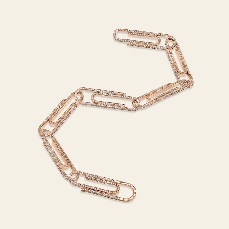 Office Supplies Diamond Bracelet