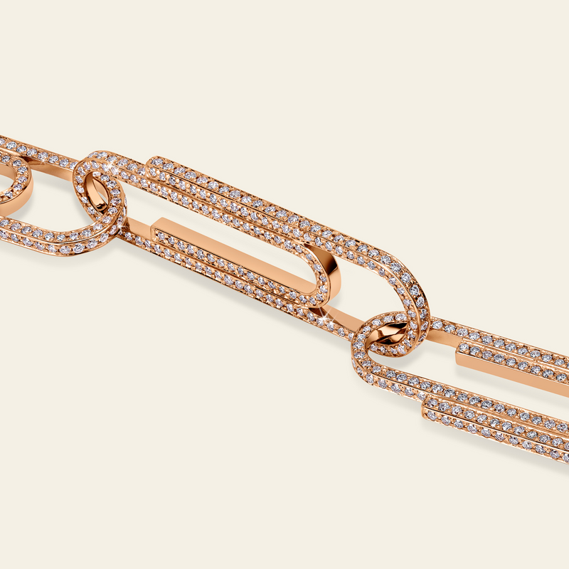 Office Supplies Diamond Bracelet