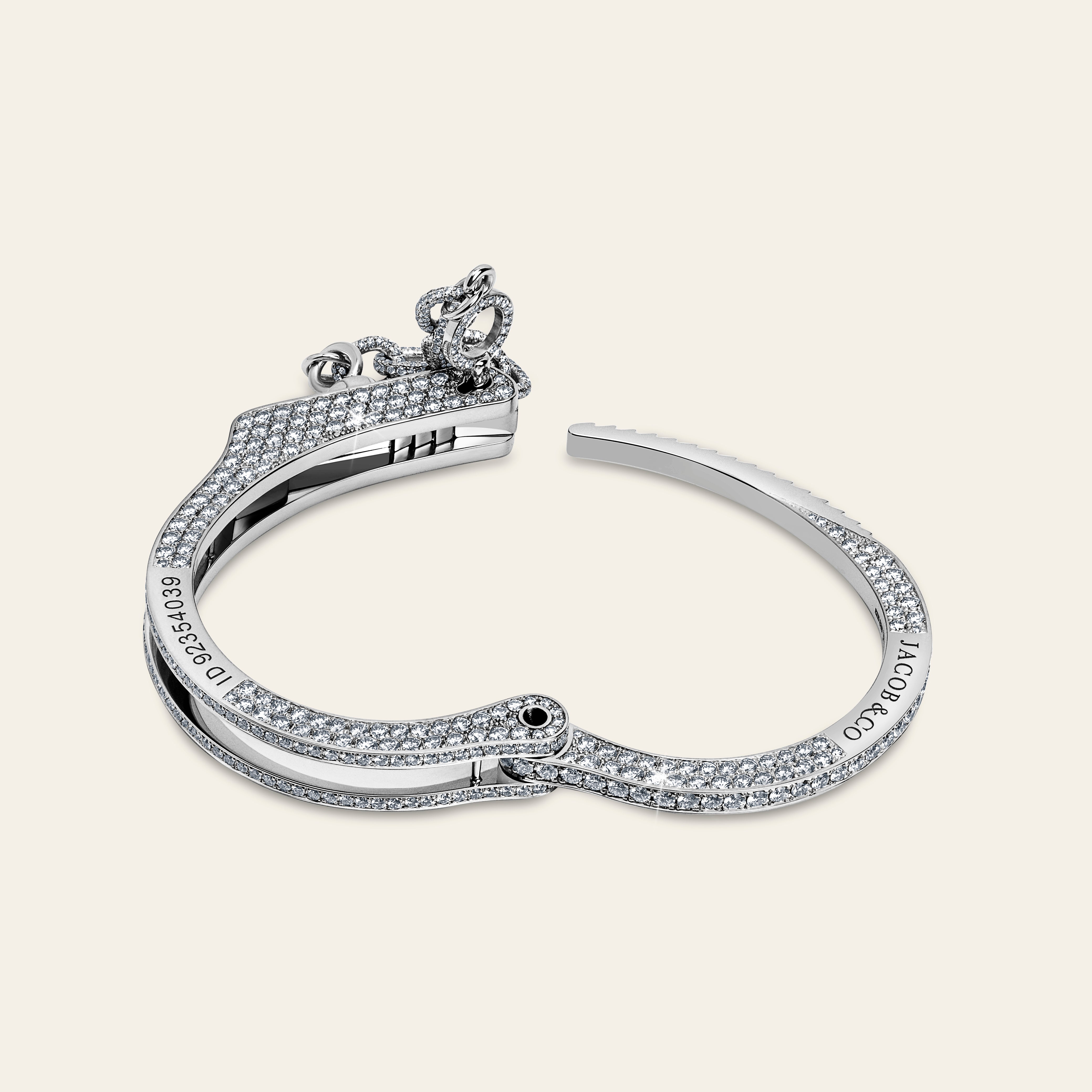 Love Lockdown Pave Bracelet_White Gold_White Diamonds_2