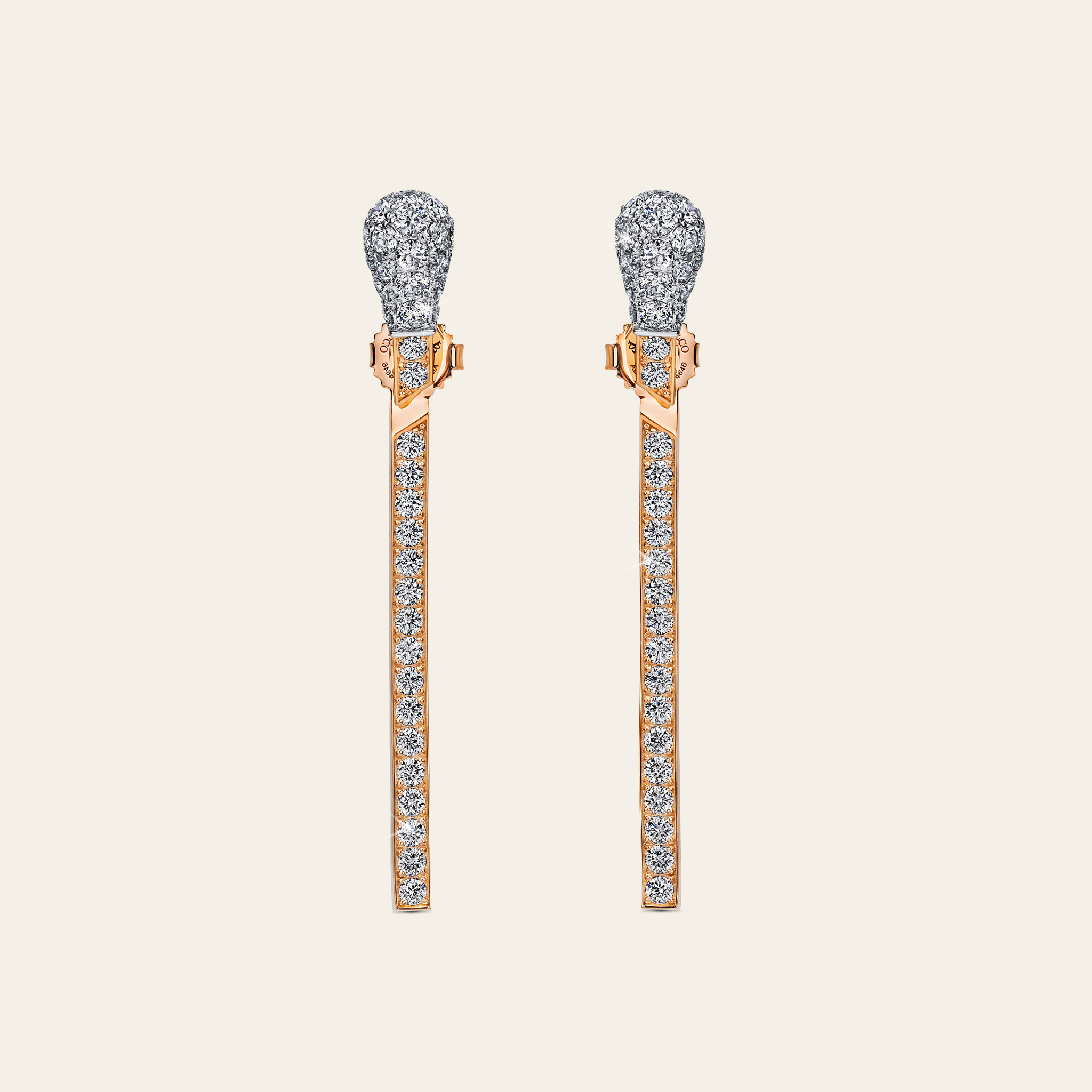Match Diamond Earrings