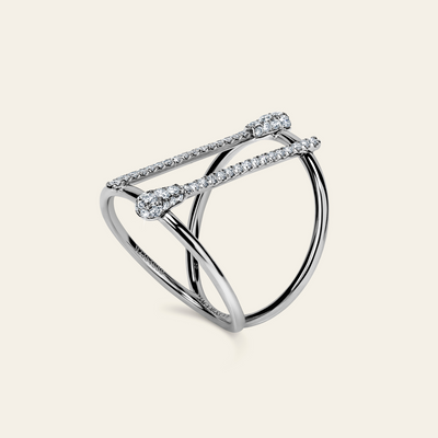 Match Diamond Ring_White Gold_White Diamonds_4