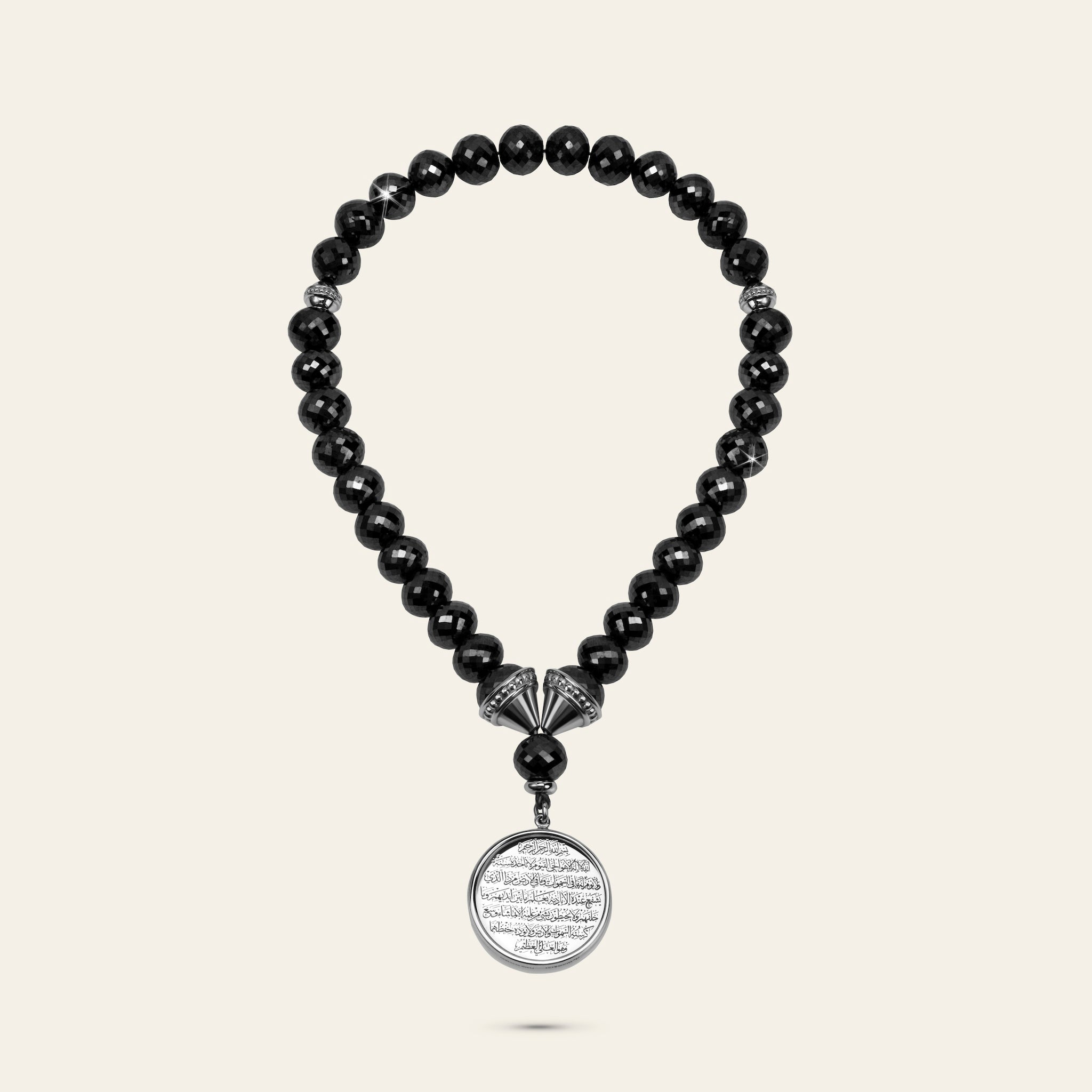 Sharq Prayer Beads_Platinum_Black Diamonds_3