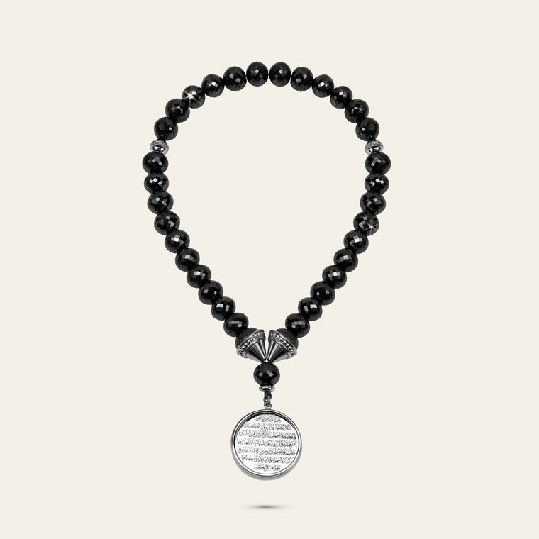 Sharq Prayer Beads_Platinum_Black Diamonds_3