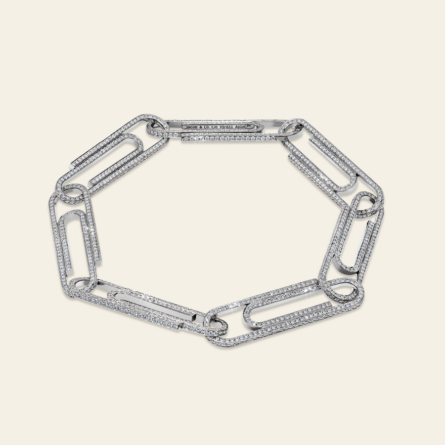 Office Supplies Diamond Bracelet