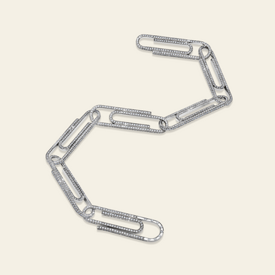 Office Supplies Diamond Bracelet