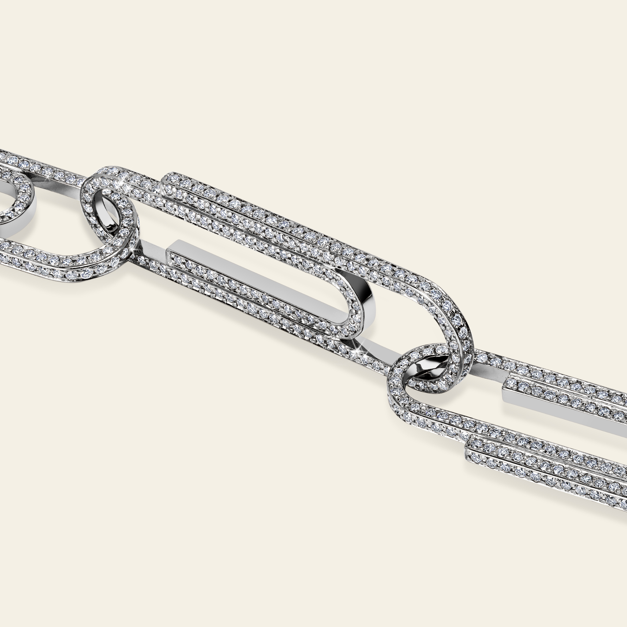 Office Supplies Diamond Bracelet