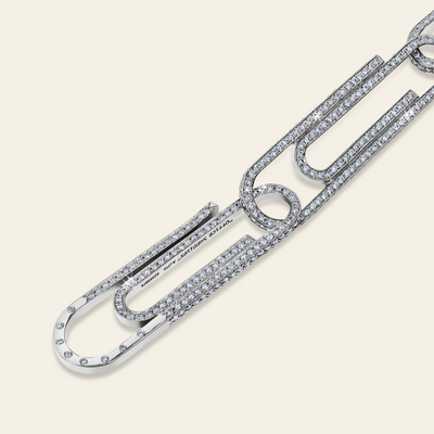 Office Supplies Diamond Bracelet