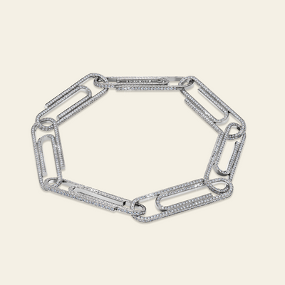 Office Supplies Diamond Bracelet