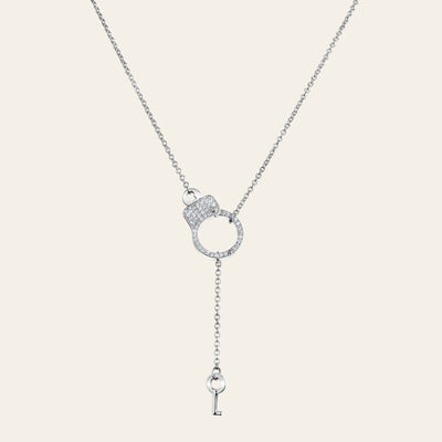 Love Lockdown Single Cuff Diamond Pendant