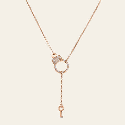 Love Lockdown Single Cuff Diamond Pendant