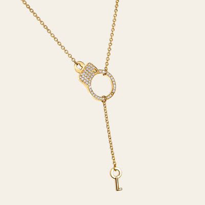 Love Lockdown Single Cuff Diamond Pendant