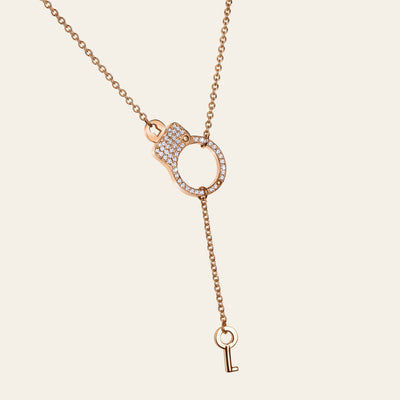 Love Lockdown Single Cuff Diamond Pendant