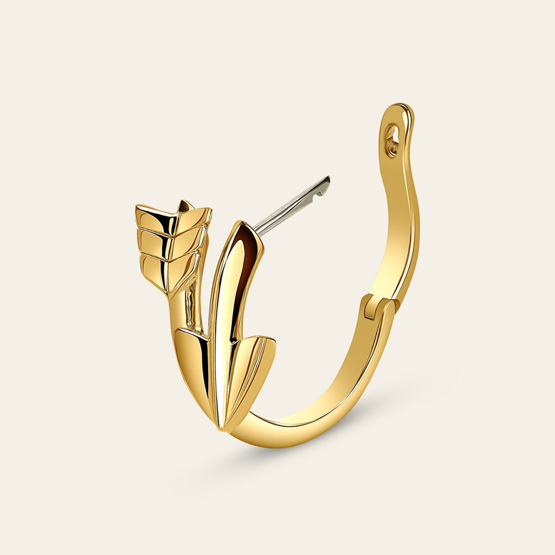 Super Arrow Earrings_Rose Gold_3