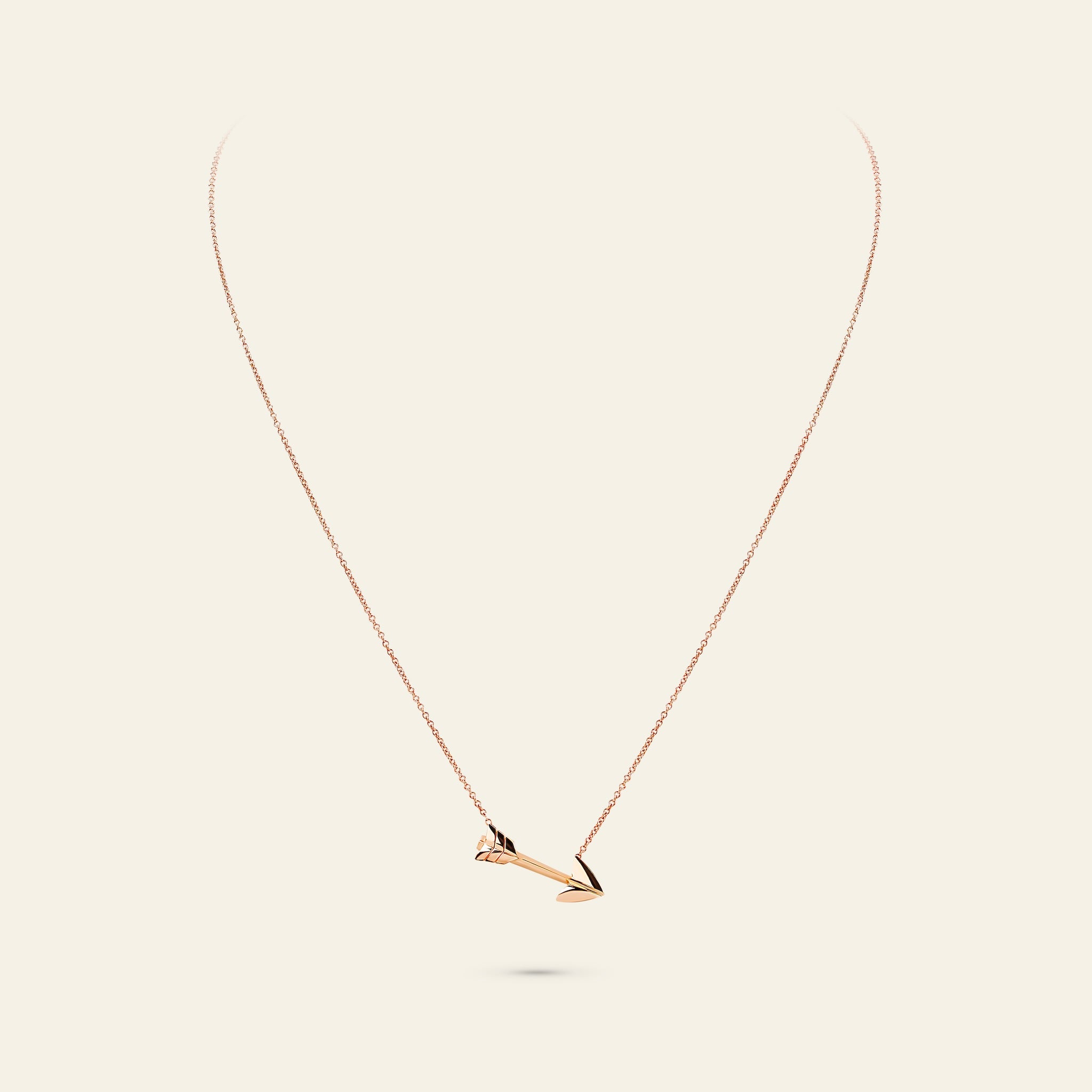 Super Arrow Pendant_Rose Gold_3