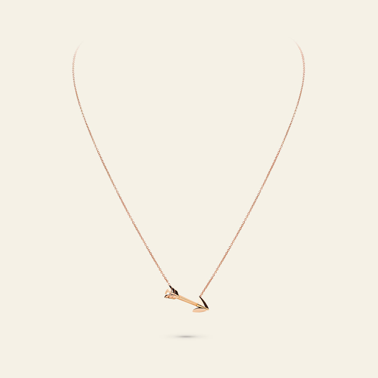 Super Arrow Pendant_Rose Gold_3