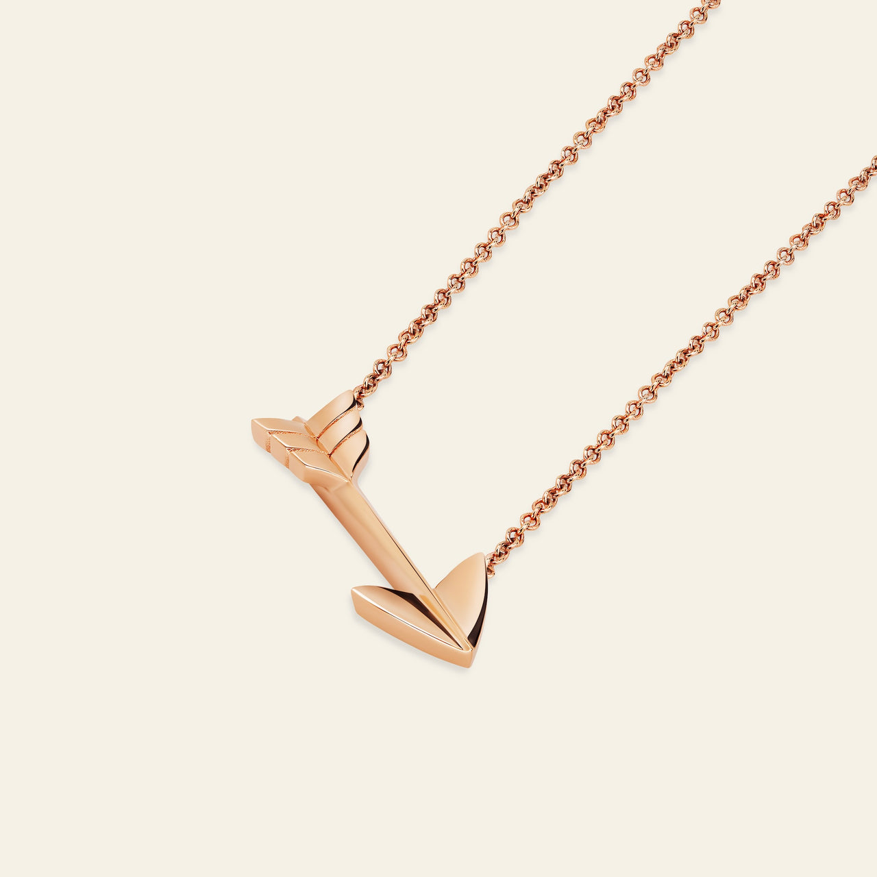 Super Arrow Pendant_Rose Gold_2