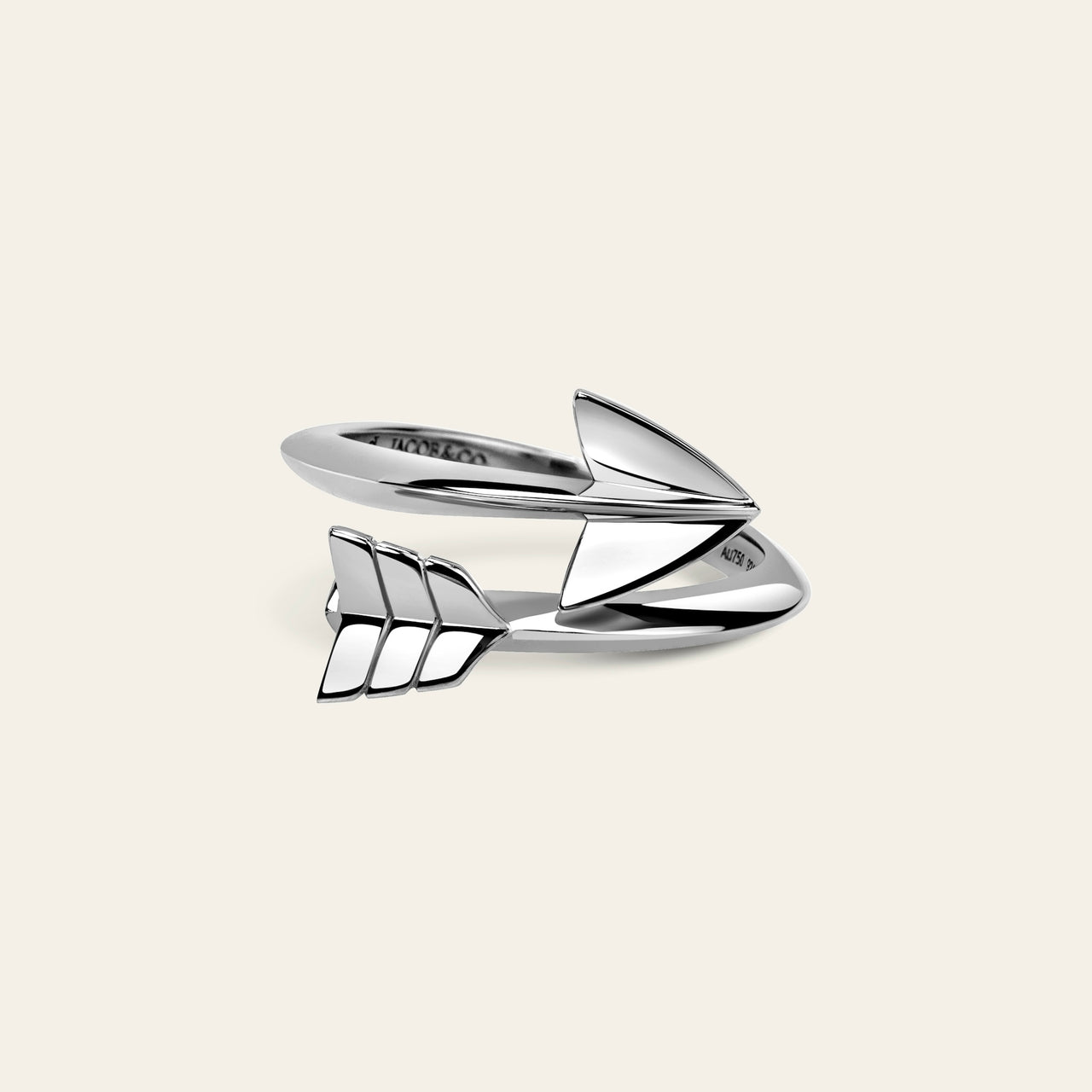 Super Arrow Ring_White Gold_1