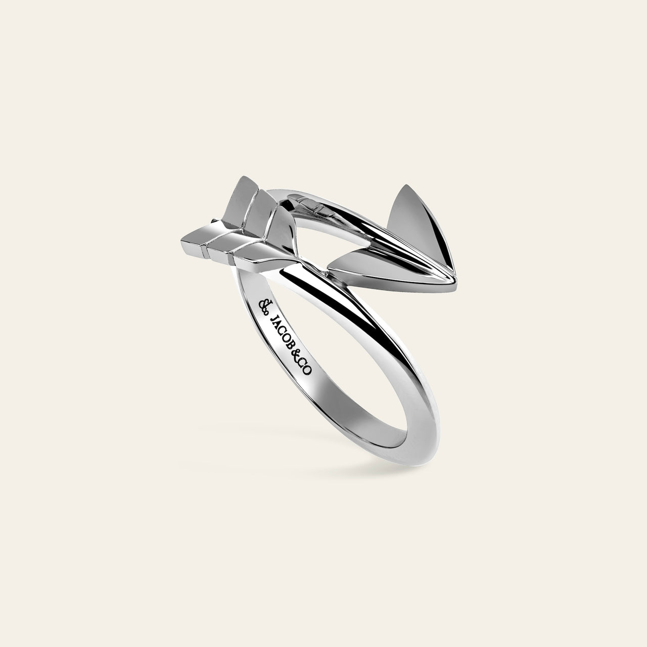 Super Arrow Ring_White Gold_3