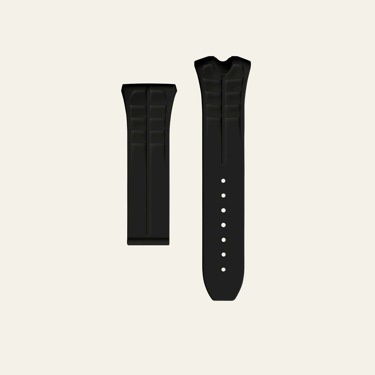 Black Bugatti Chiron V02 Strap - S