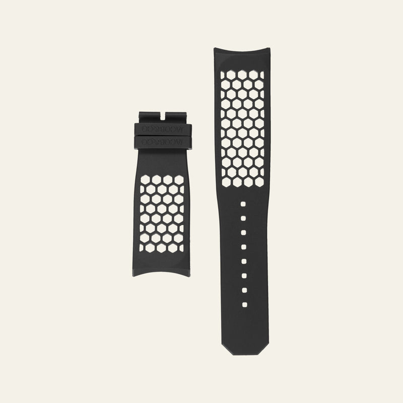 Jacob & Co. Black Epic X Honeycomb Strap