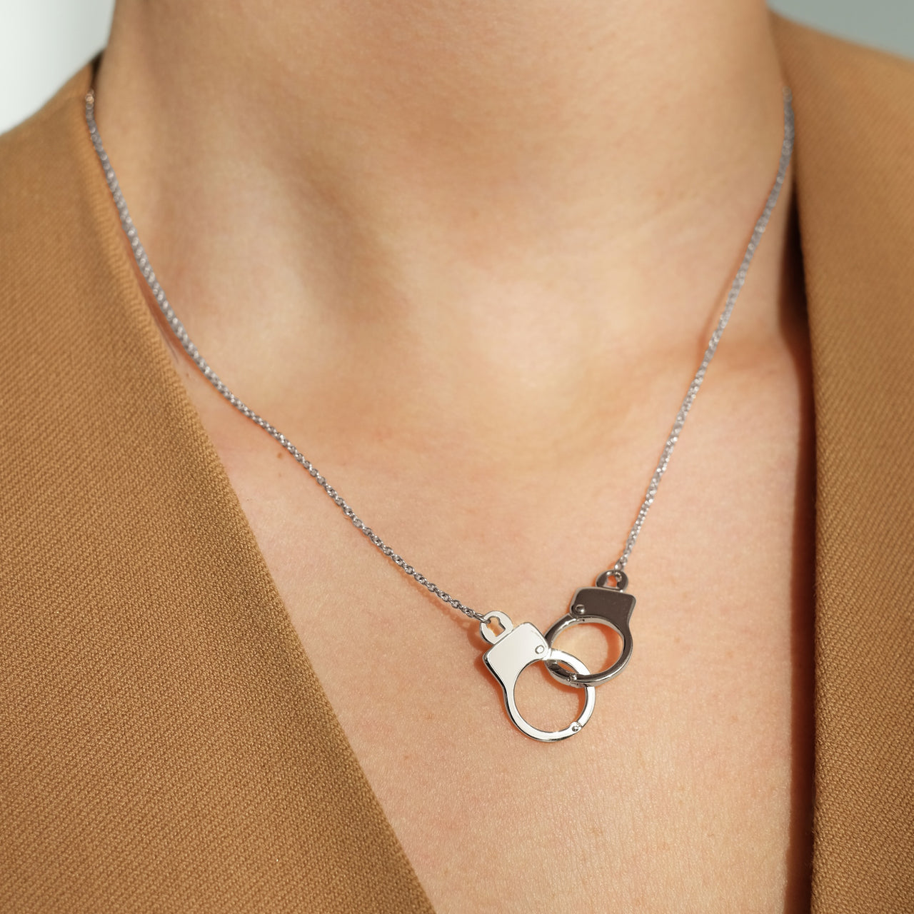 Love Lockdown Interlocking Necklace_Sterling Silver_5