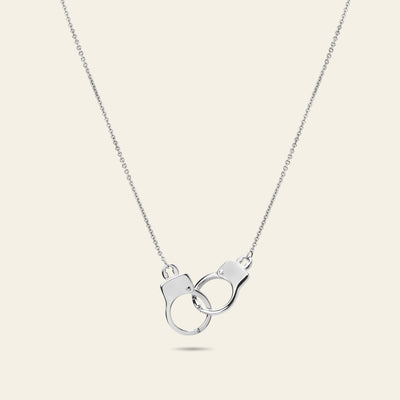 Love Lockdown Interlocking Necklace_White Gold_1