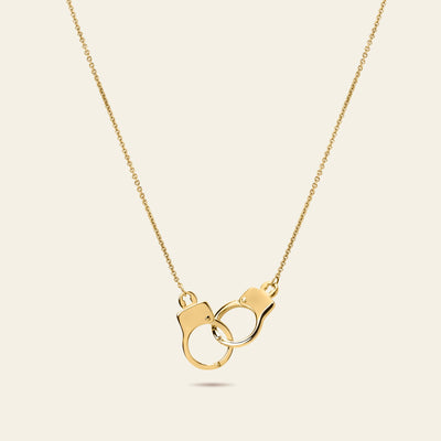 Love Lockdown Interlocking Necklace_Yellow Gold_1
