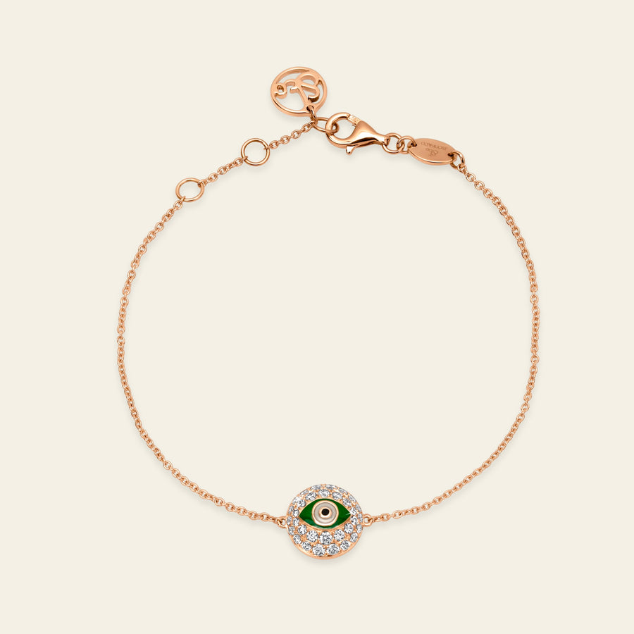 Evil Eye Diamond Bracelet