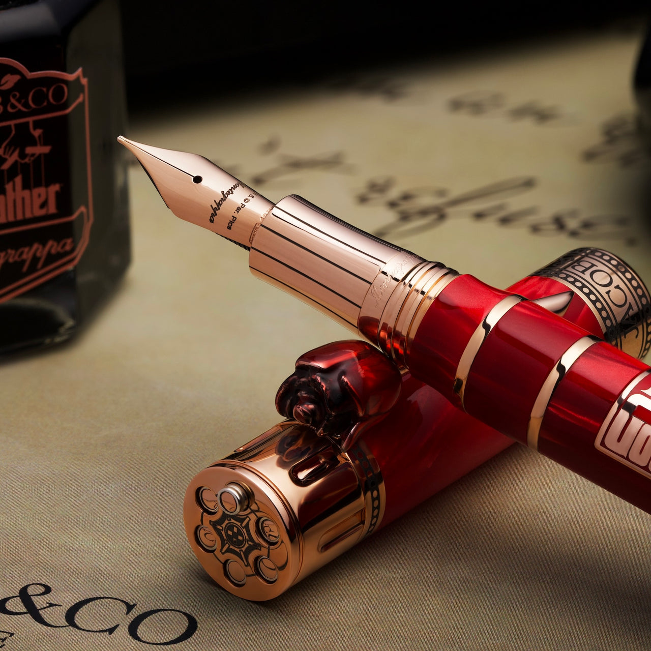 Jacob & Co. ロゴ入りボックスとマニュアル Jacob & Co. x Buben & Zorweg Macassar Vantage Collector Watch Box