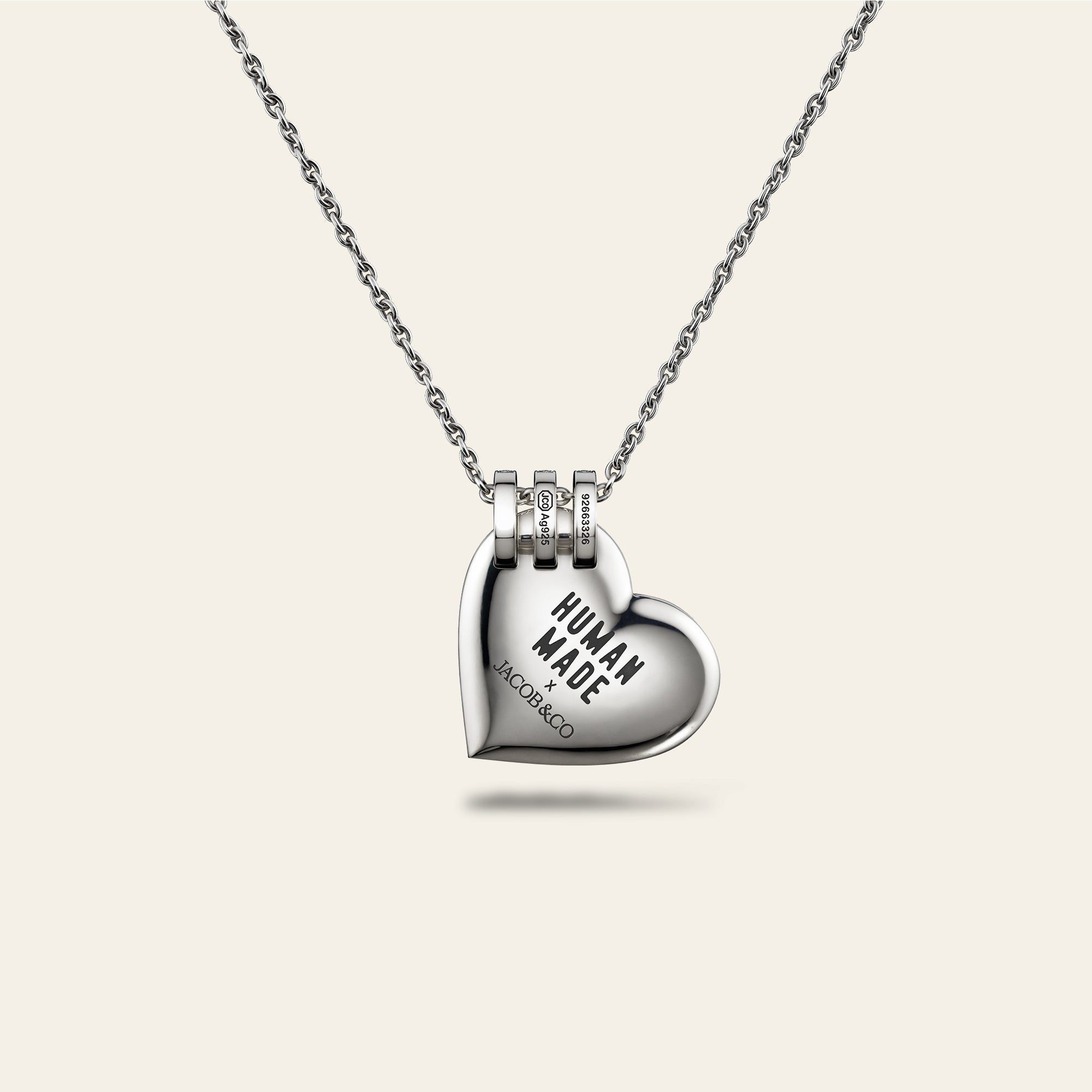 Jacob & Co. x HUMAN MADE Heart Pendant