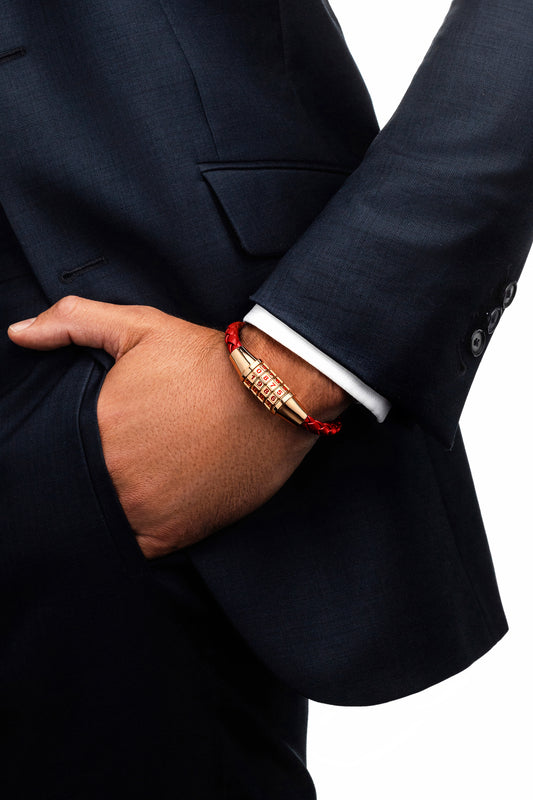 Jacob's Code_Red_Rose Gold_Model Image_4