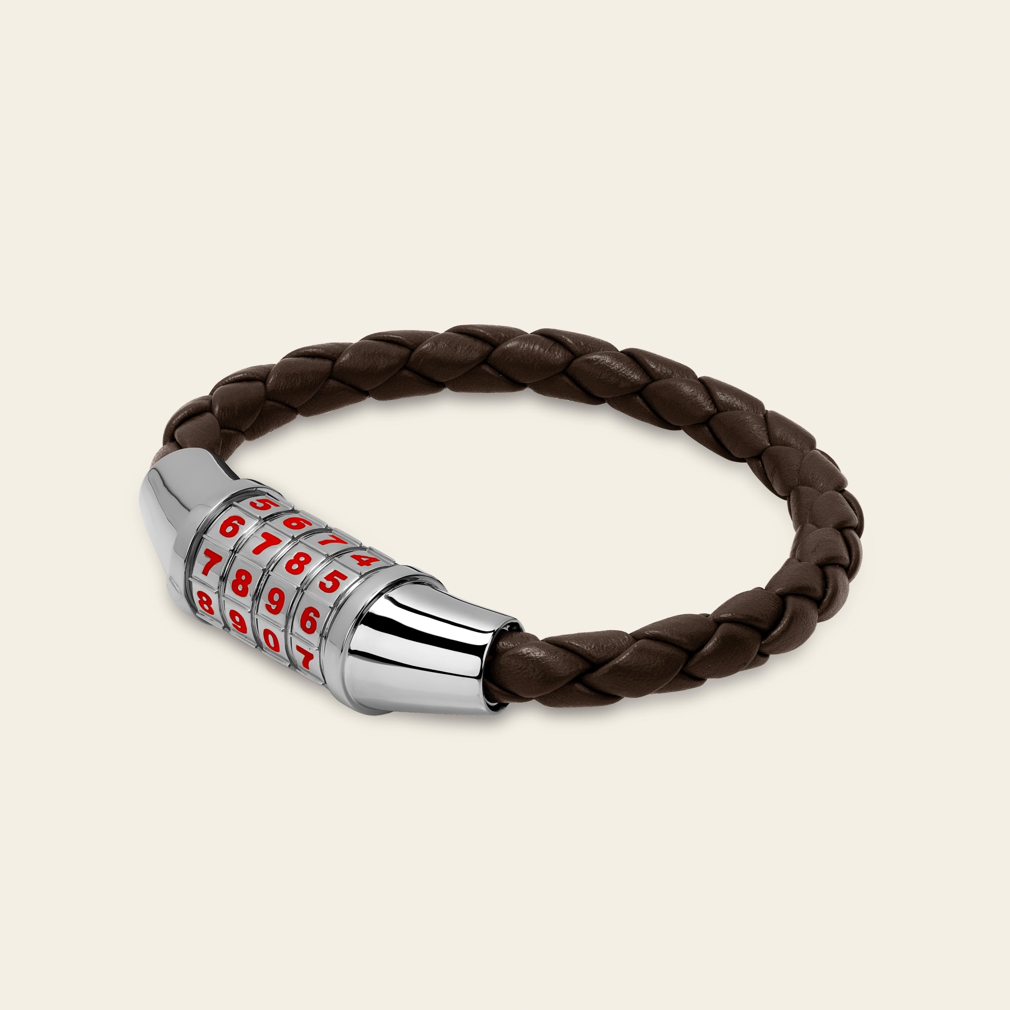 Jacob's Code Brown Stainless Steel 7