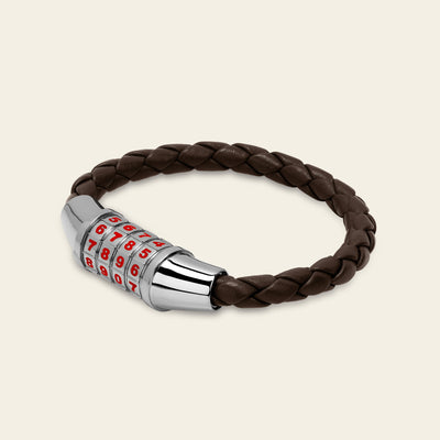 Jacob's Code Brown Stainless Steel 7