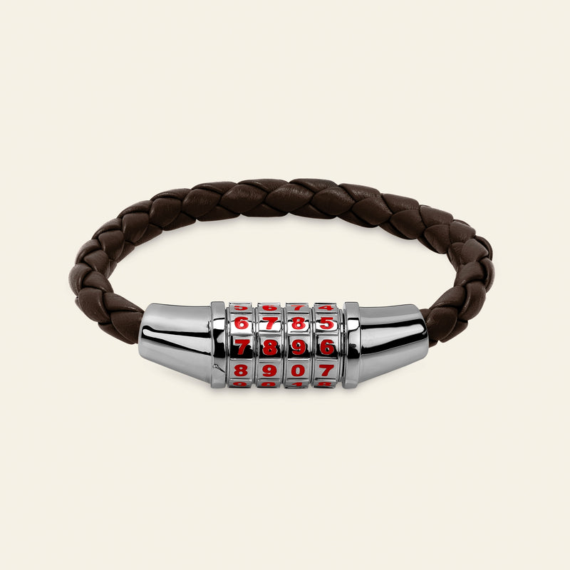 Jacob's Code Brown Stainless Steel 8