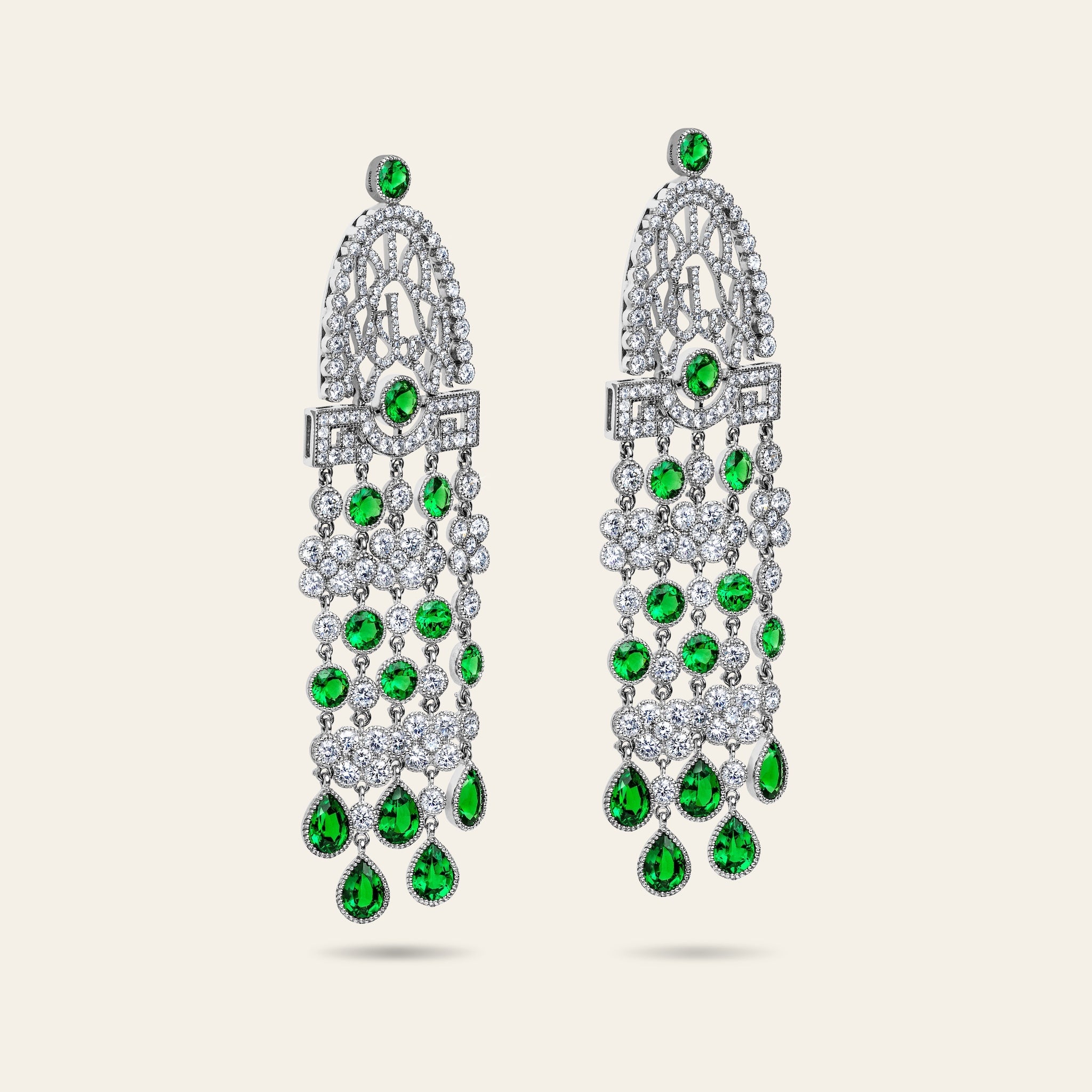 Jezebel Tsavorite Earrings