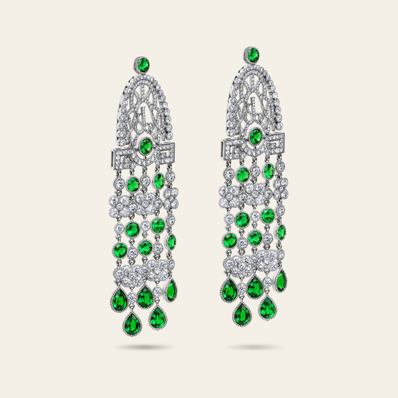 Jezebel Tsavorite Earrings