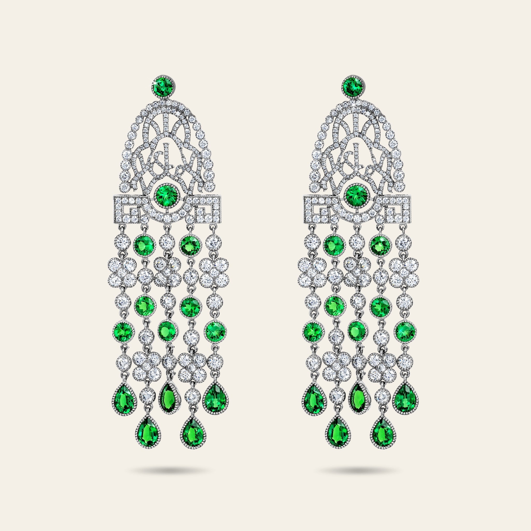 Jezebel Tsavorite Earrings