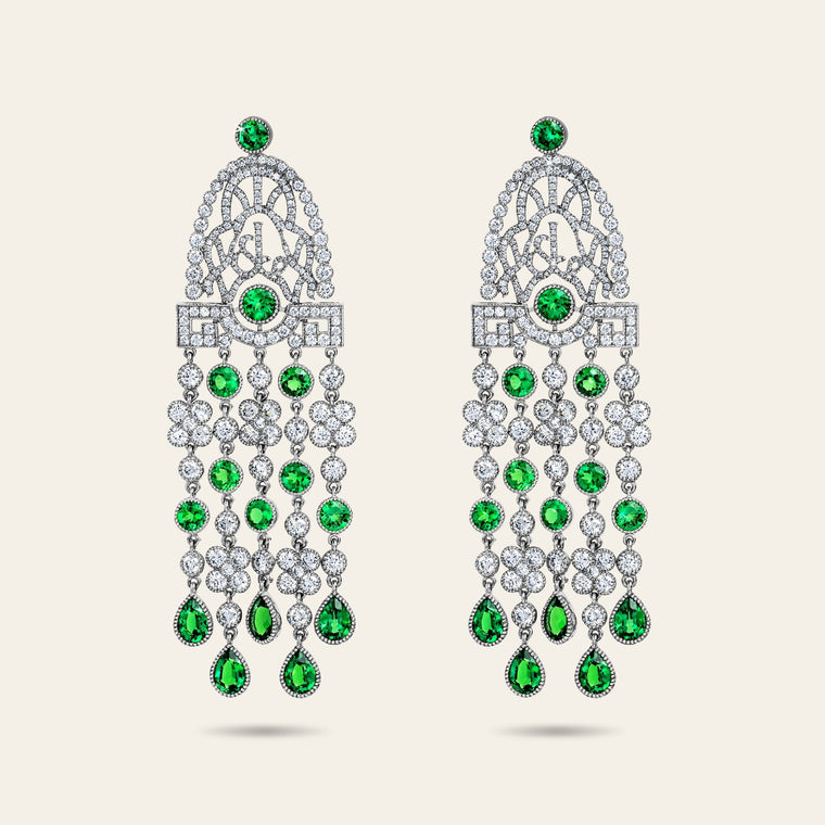 Jezebel Tsavorite Earrings