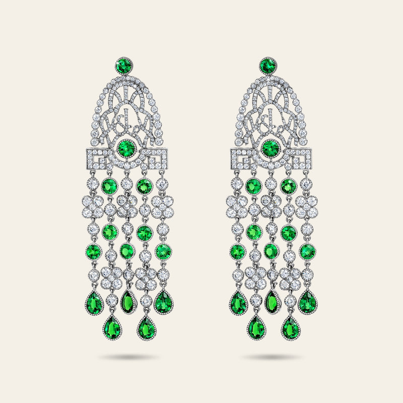 Jezebel Tsavorite Earrings
