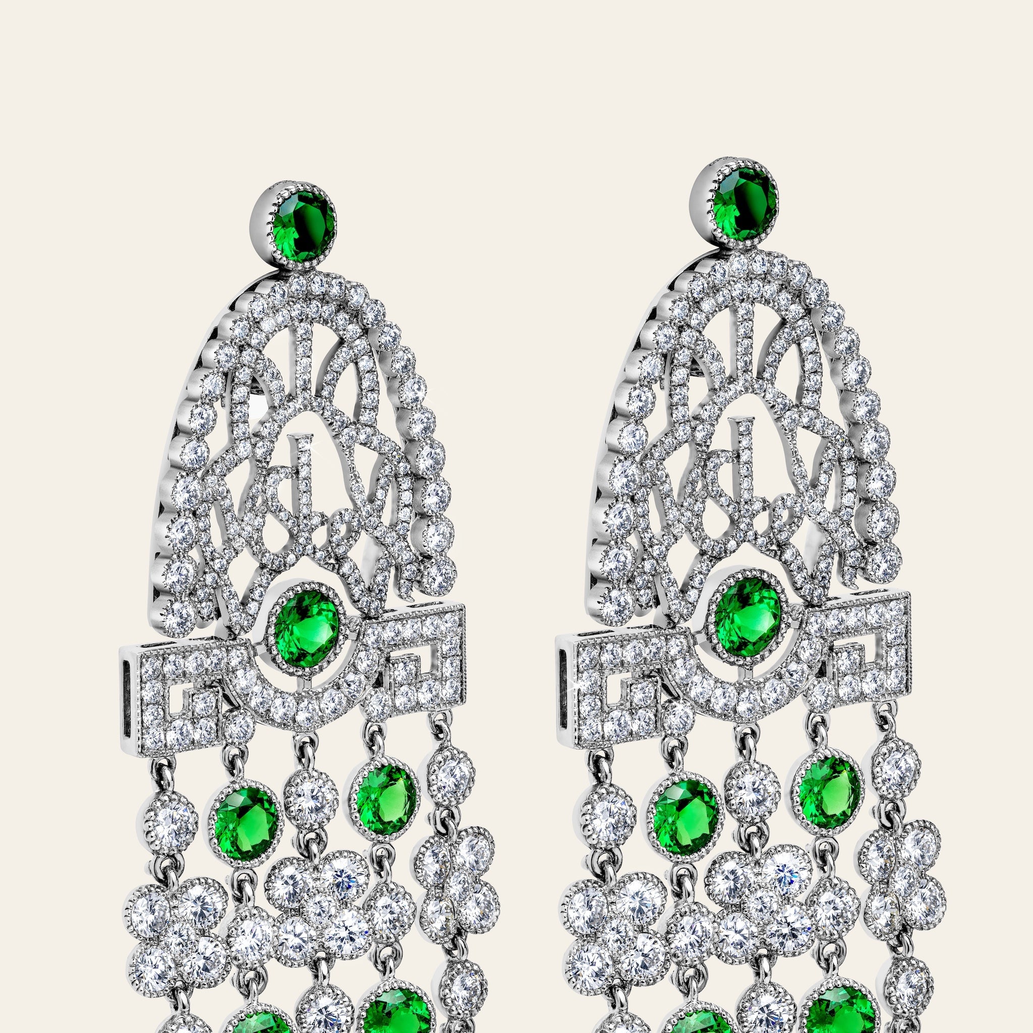 Jezebel Tsavorite Earrings