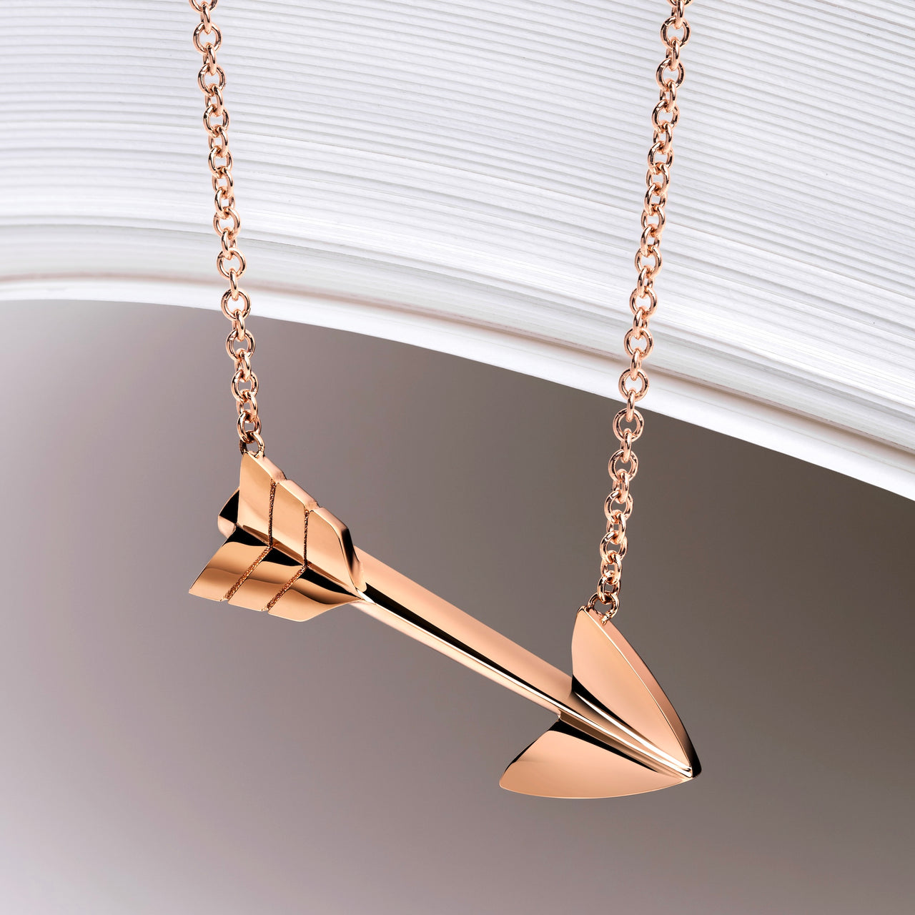 Super Arrow Pendant_Rose Gold_4