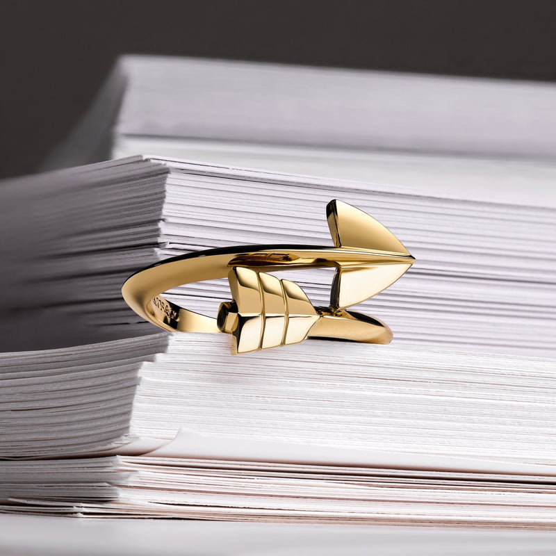 Super Arrow Ring_Yellow Gold_4