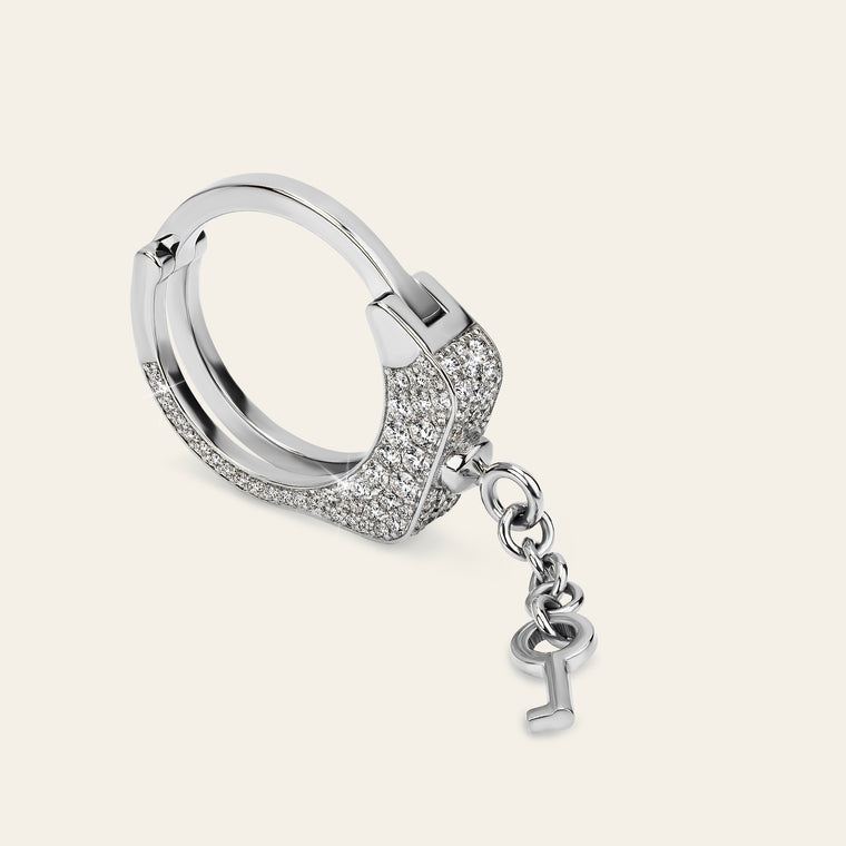 Love Lockdown Diamond Ring_White Gold_White Diamonds_1