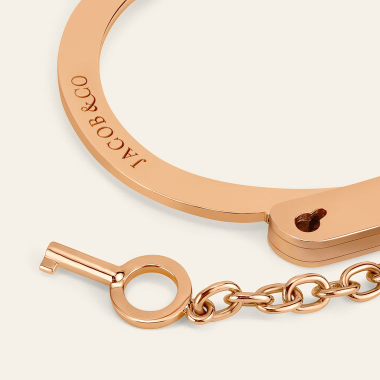 Love Lockdown Bracelet Rose Gold 8