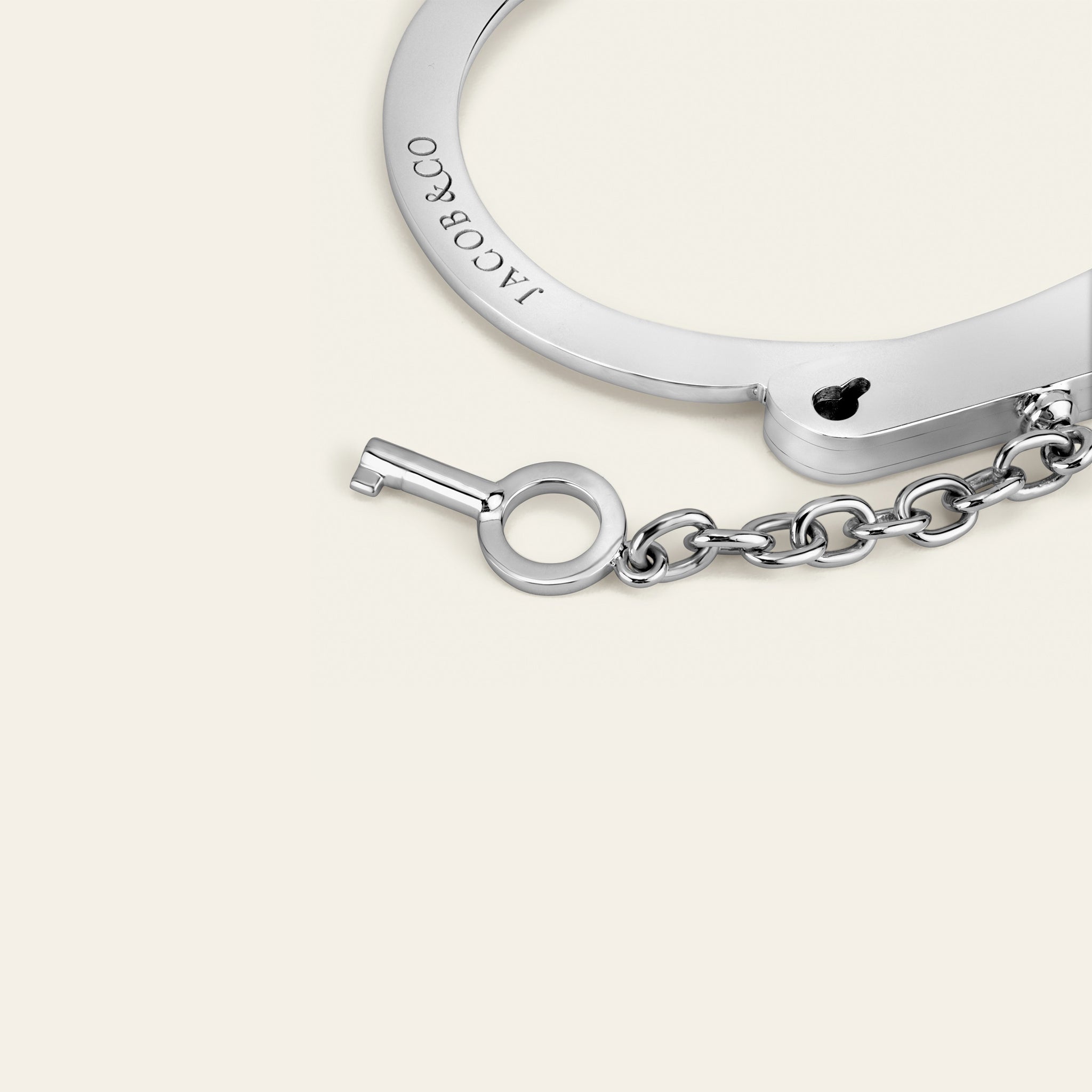 Love Lockdown Bracelet White Gold 1